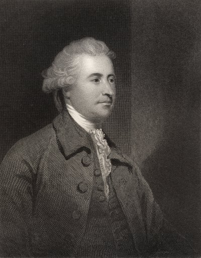 Edmund Burke, vyrytý H. Robinsonem, z 
