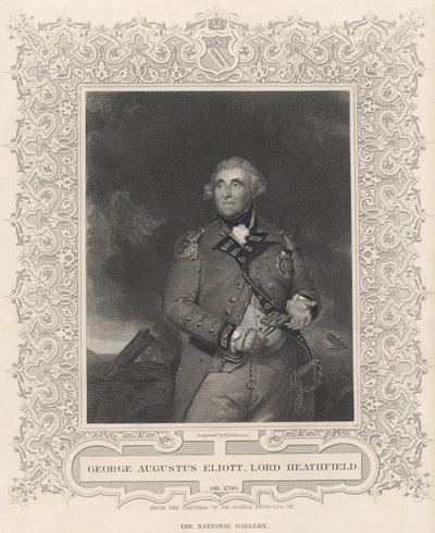 George Augustus Eliott, první baron Heathfield od Joshua Reynolds