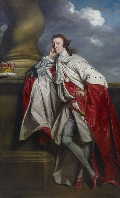James, 7. hrabě z Lauderdale od Joshua Reynolds
