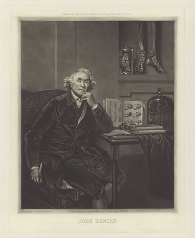 John Hunter , skotský chirurg od Joshua Reynolds