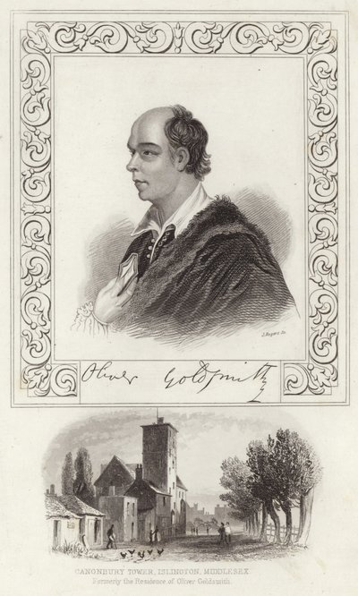 Portrét Olivera Goldsmitha od Joshua Reynolds