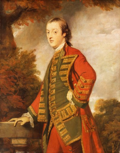 Portrét sira Gerarda Napiera, 6. Bt. od Joshua Reynolds