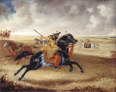Skinnerův kůň při cvičení, kolem roku 1840 od Joshua Reynolds
