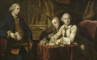 Večírek mimo město, kolem roku 1759 od Joshua Reynolds