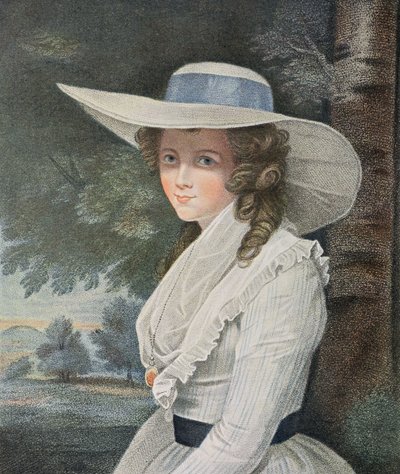The Right Honorable Countess Spencer († 1831) ryl Francesco Bartolozzi (1727-1815), pub. od E.M. Diemara, 1787 (tečkovaná rytina) (viz také 13474) od Joshua Reynolds