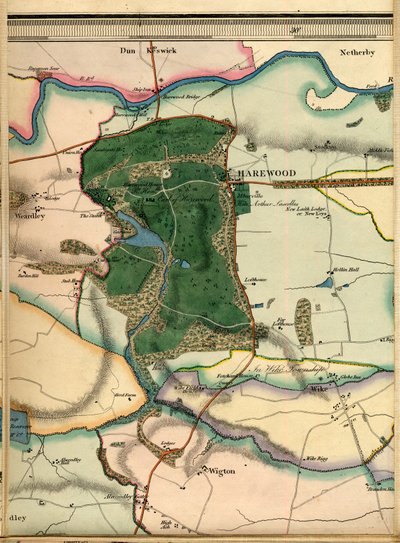 A4, Harewood, Alwoodley Hall, Wigton  Wike od Joshua Thorp
