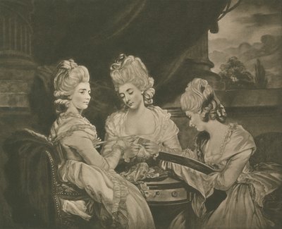 Dámy Waldegrave od Joshua after Reynolds