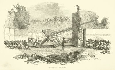 Spouštění býka od Josiah Wood Whymper