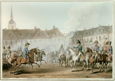 Spojenečtí panovníci po bitvě u Lipska od Josse Photo