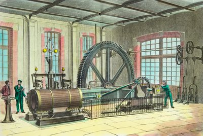 Stroj se systémem Corliss od Josse Photo