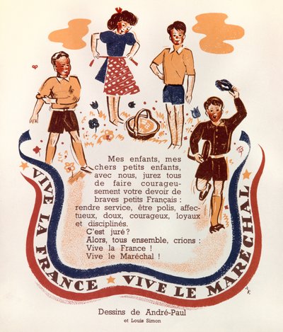 Propaganda maršála Petaina od Josse Photo