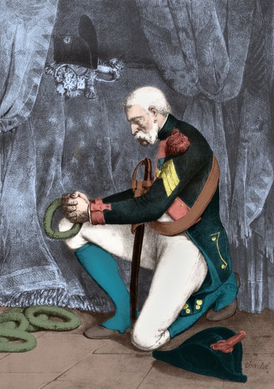 Chrčení před Napoleonovou hrobkou od Josse Photo