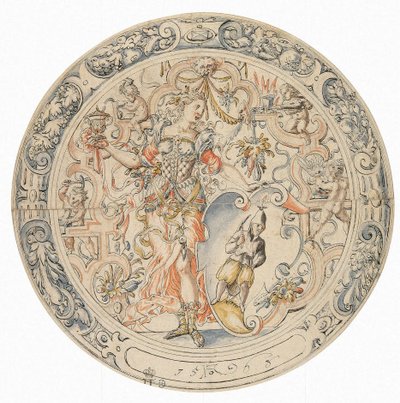 Alegorie hornictví, 1563. od Jost Amman