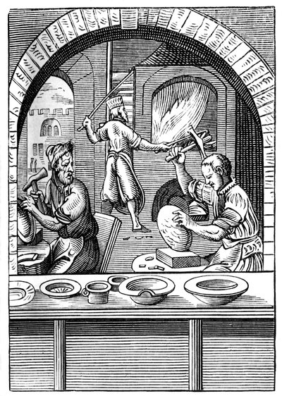 Výrobce pánví, 16. století 1849. od Jost Amman