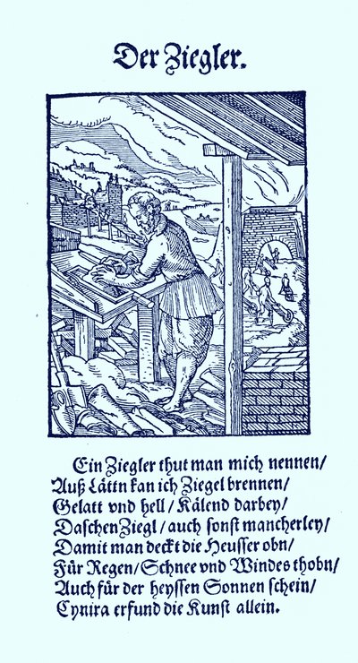 Výrobce cihel od Jost Amman