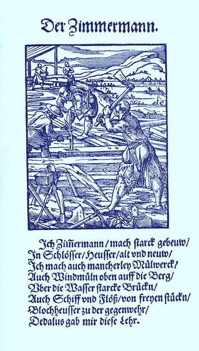 Tesař od Jost Amman