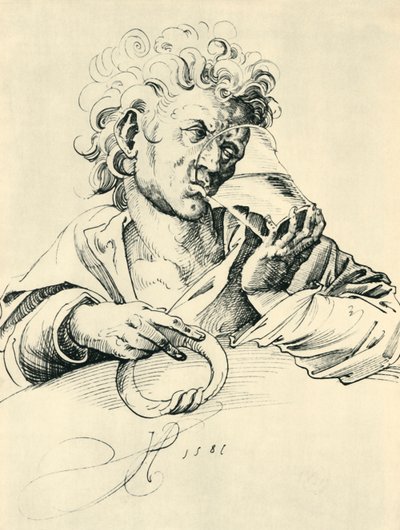 Piják, 1581, 1943. od Jost Amman