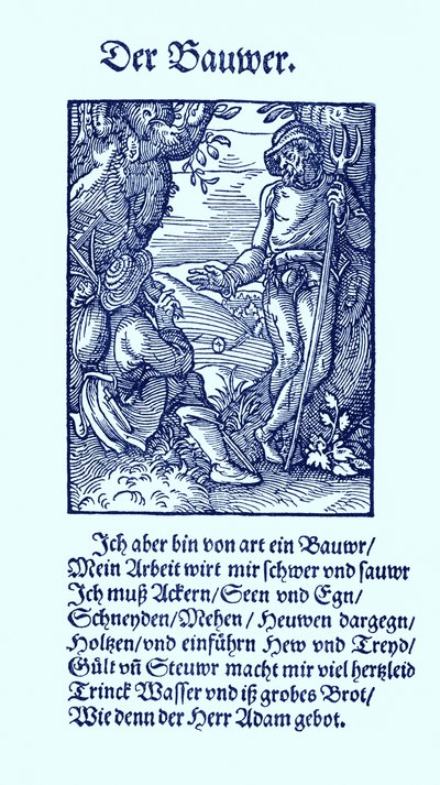 Farmář od Jost Amman