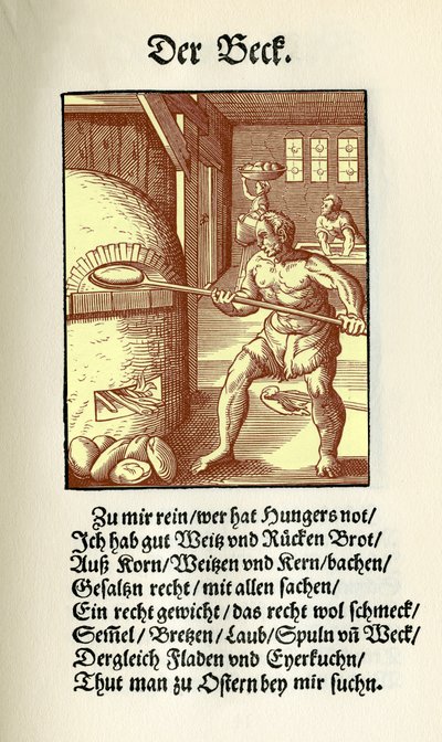 Pekař od Jost Amman