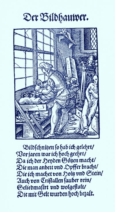Sochař od Jost Amman