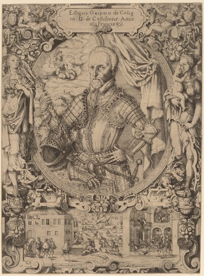Gaspar de Coligny, 1573. od Jost Ammon