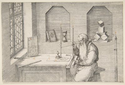 Wenzel Jamnitzer, 16. století. od Jost Ammon