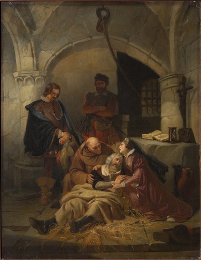 Godmaert ve vězení od Jozef Geirnaert