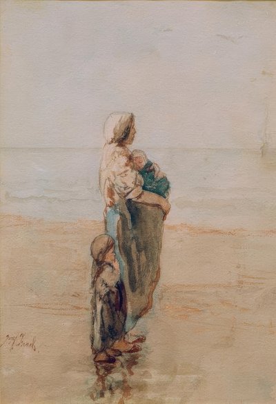 Otcova loď od Jozef Israëls