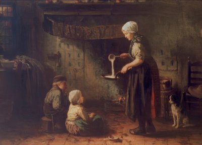La Fête de Jeanne / Palačinka od Jozef Israëls