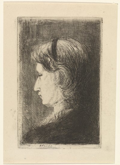 Portrét ovce Aleida od Jozef Israëls