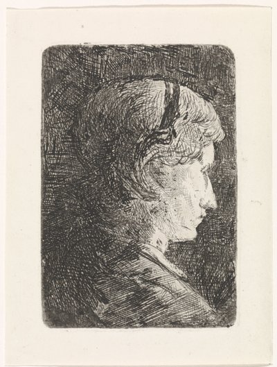 Portrét ovce Aleida od Jozef Israëls