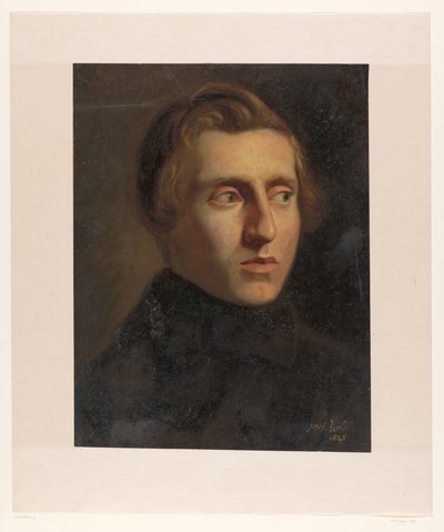 Portrét mladého muže od Jozef Israëls