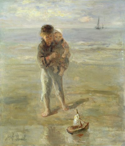 Toy Boat od Jozef Israëls