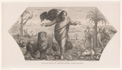 Tvorba zvířat Fecit deus bestias terrae (název na objektu) Tvorba (název seriálu) od Jozef Karel De Meulemeester