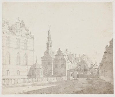 Kolotoč na zámku Frederiksborg od Jørgen Roed