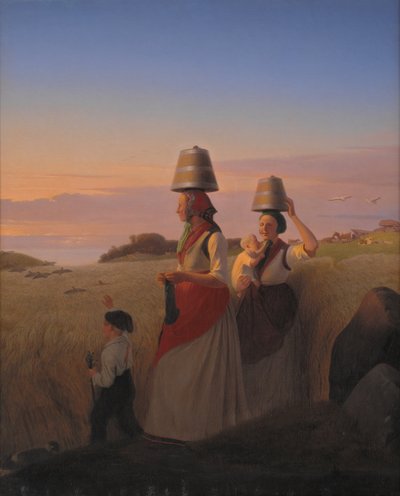 Venkovská scéna od Jørgen Sonne