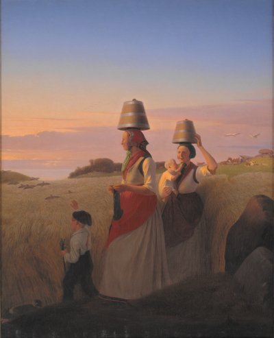 Venkovská scéna od Jørgen V. Sonne