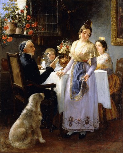 Dopis od Juan Antonio Benlliure y Gil