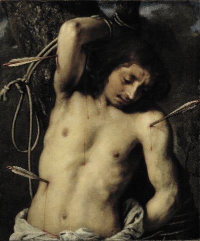 Svatý Sebastian od Juan Carreño de Miranda (attributed to)