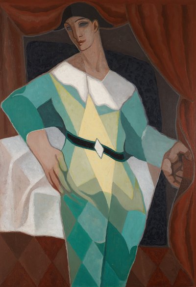 Harlekýn od Juan Gris