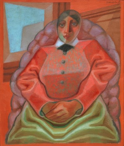 Žena v křesle od Juan Gris