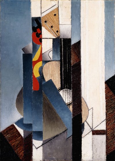 Kytara, 1913 od Juan Gris