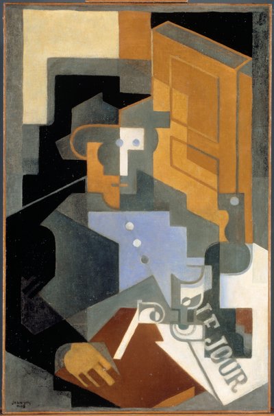 Muž z Touraine, 1918. od Juan Gris