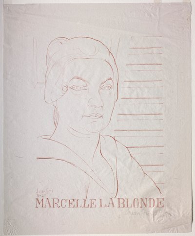 Marcelle blondýna od Juan Gris