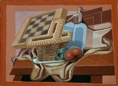 Košík a sifon od Juan Gris