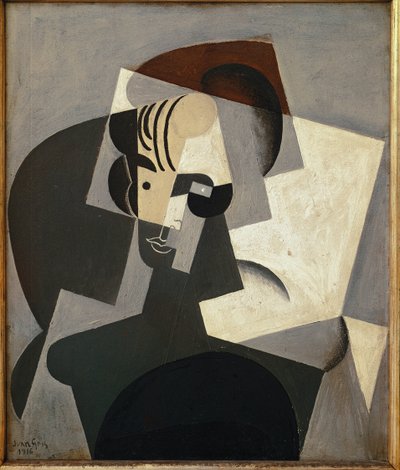 Portrét Josette Gris - Olej na plátně od Juan Gris