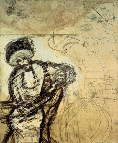 Sedící žena od Juan Gris