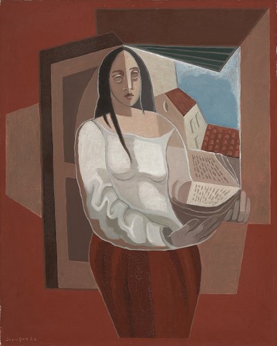 Čtenář; Světlo na čtení od Juan Gris
