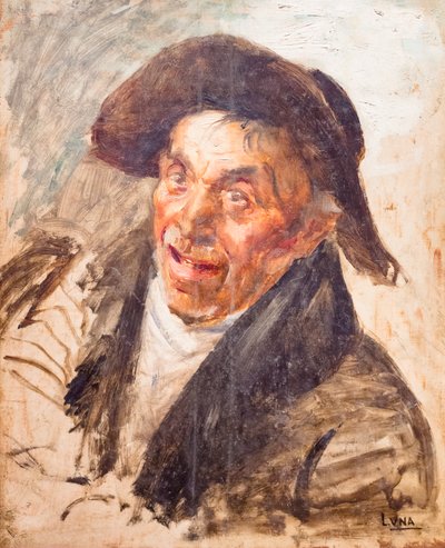 Řidič vozíku od Juan Luna y Novicio