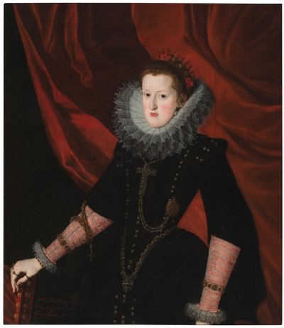 Markéta Rakouská od Juan Pantoja de la Cruz